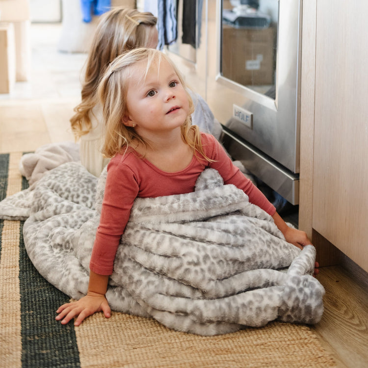 FAUX FUR RECEIVING BLANKETS - Saranoni