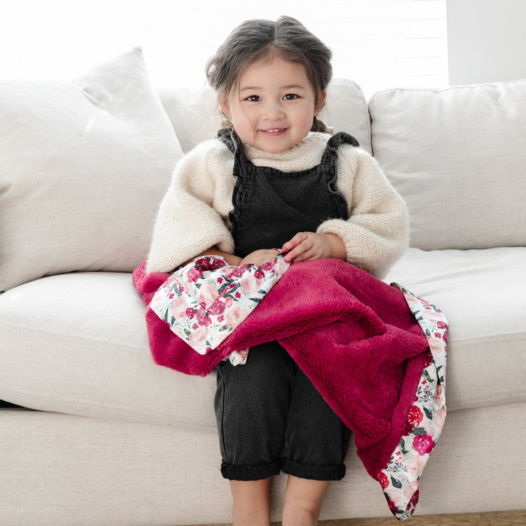SATIN TODDLER BLANKETS - Saranoni