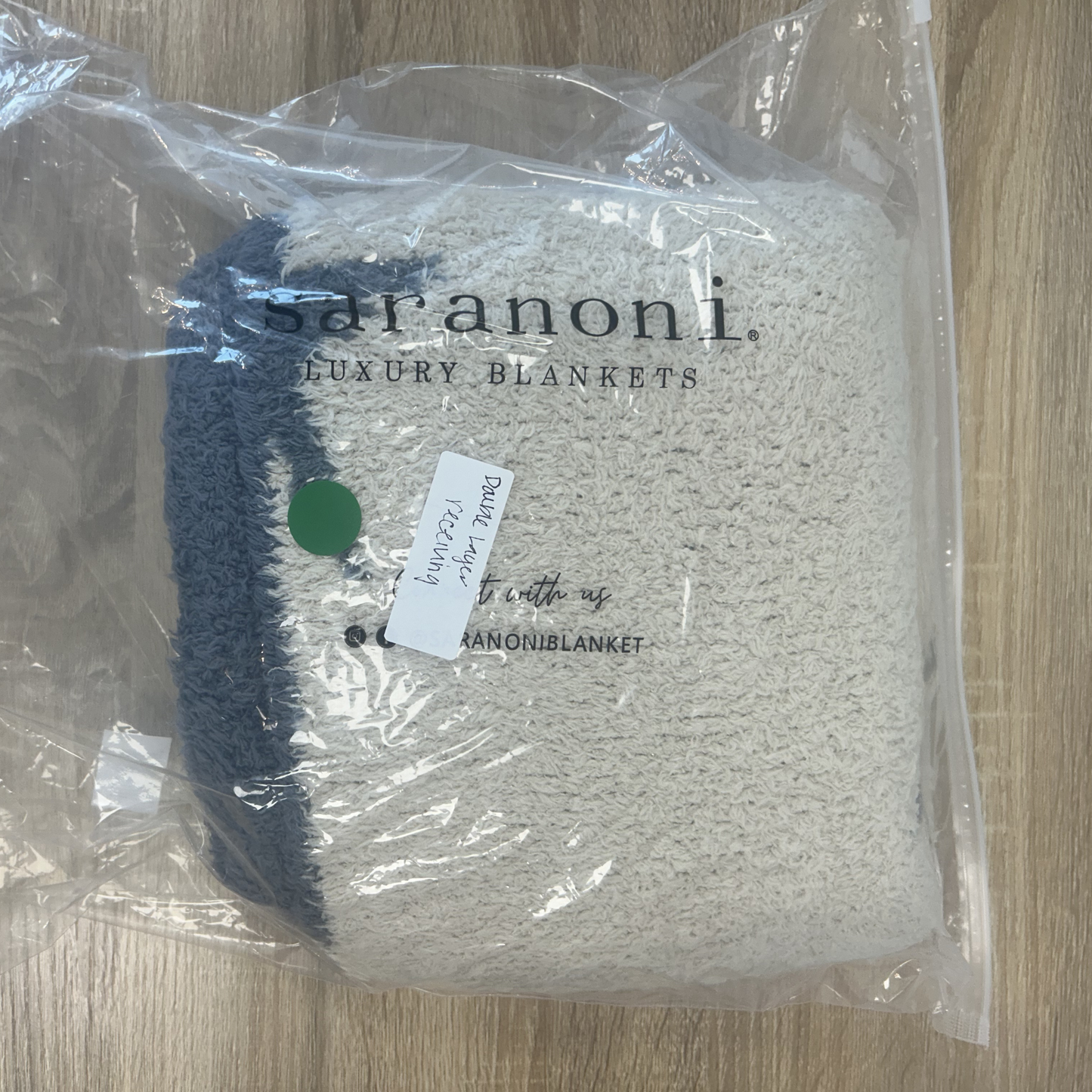 Nightfall Double-Layer Bamboni Receiving Blanket