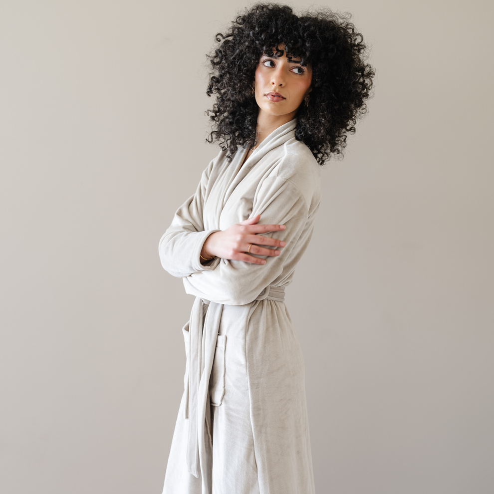 Minky Stretch Luxe Robe | Saranoni