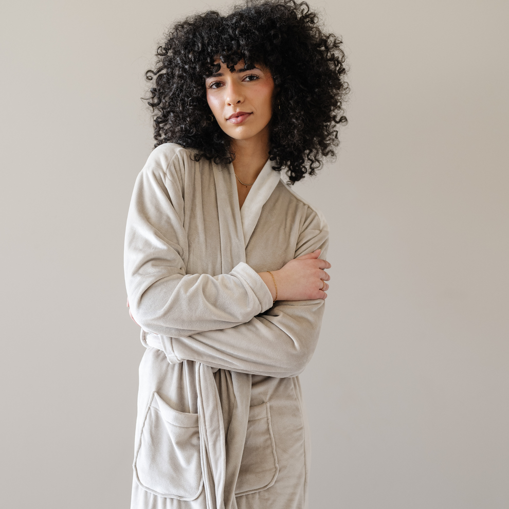 Minky Stretch Luxe Robe | Saranoni