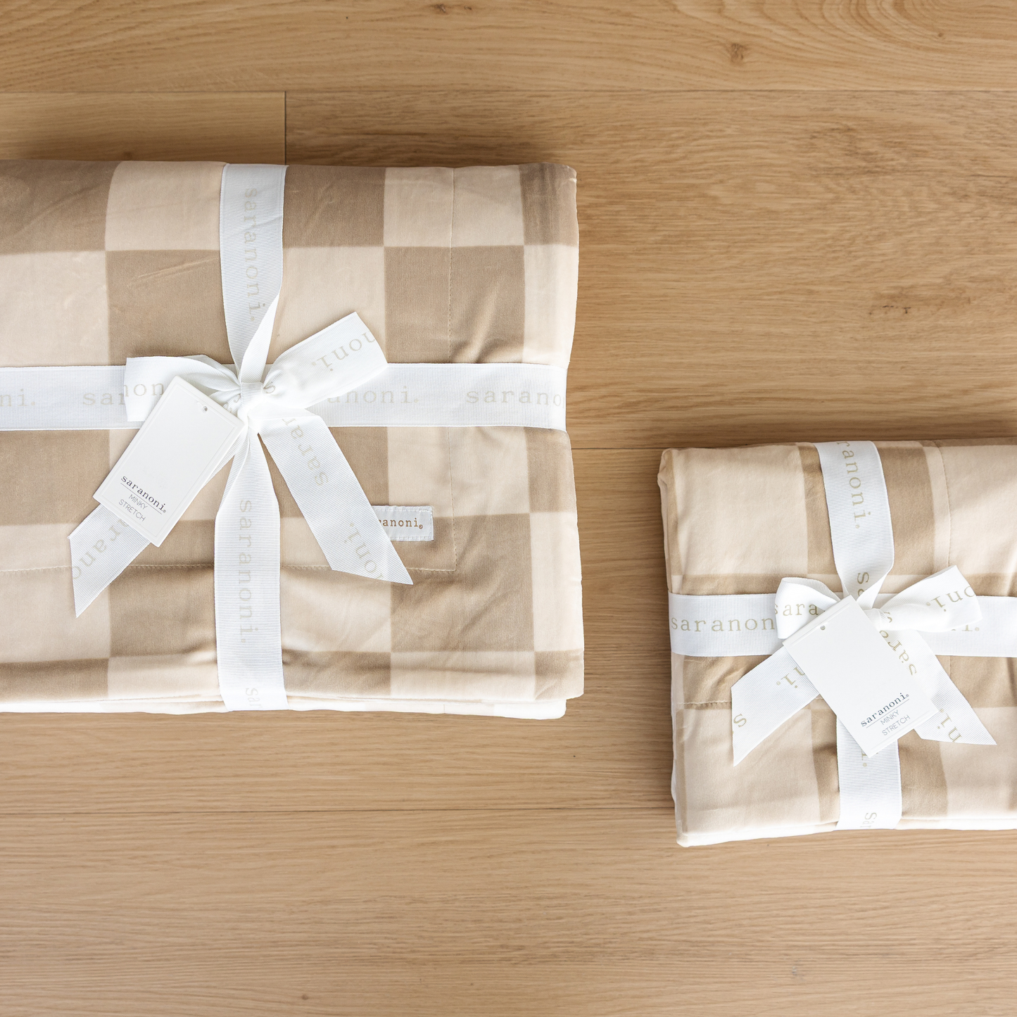 MOMMY & ME BUNDLE - MINKY STRETCH