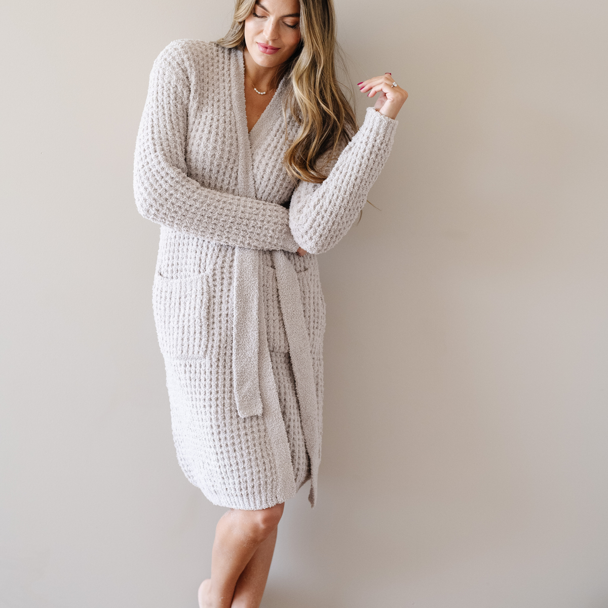 Buy Saranoni Waffle Knit Robe – Soft Luxury Comfort
