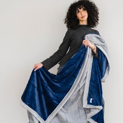 TWO TONE LUSH BLANKETS