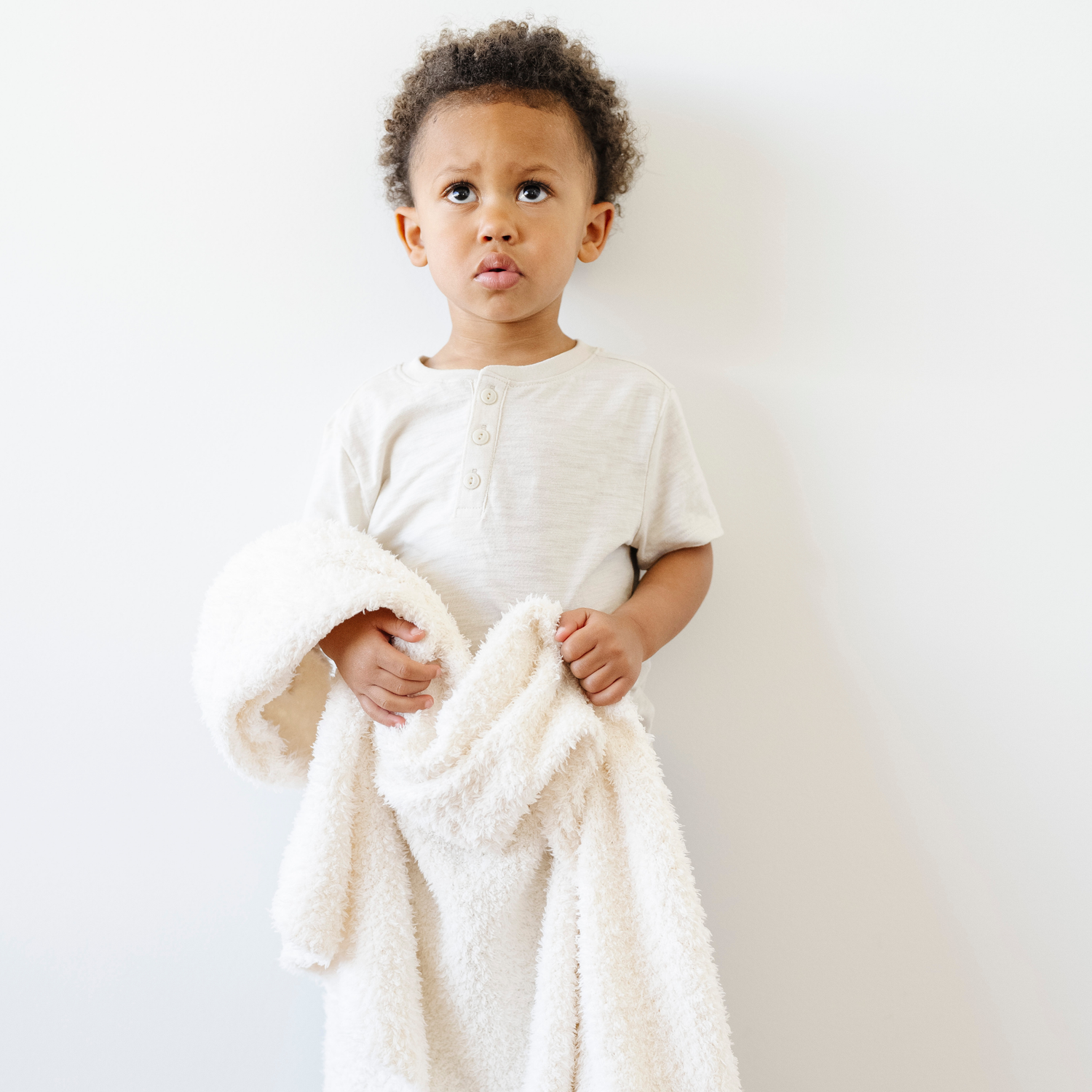 Ivory Bamboni Toddler Blanket