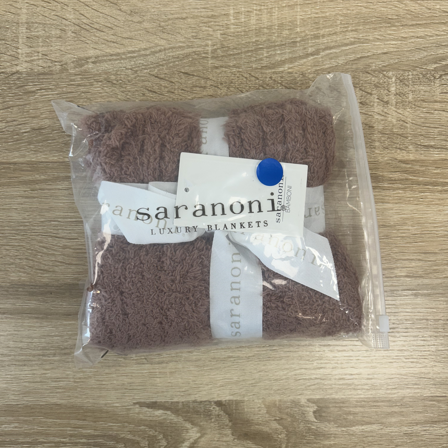 French Rose Bamboni Mini Blanket