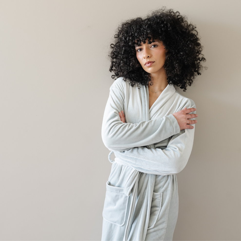 Minky Stretch Luxe Robe | Saranoni