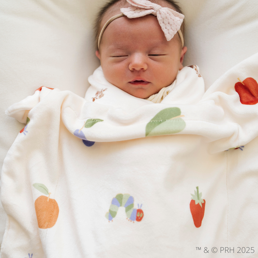 THE VERY HUNGRY CATERPILLAR™ MINKY STRETCH LUXE BLANKETS