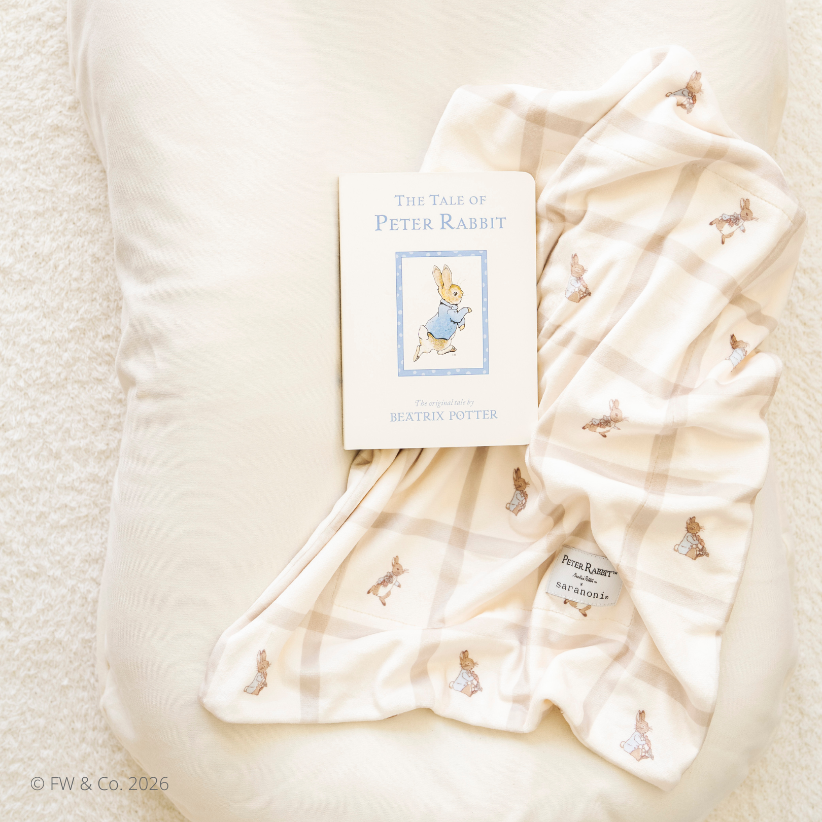 Saranoni - 1 PETER RABBIT™ MINKY STRETCH LUXE BUNDLE