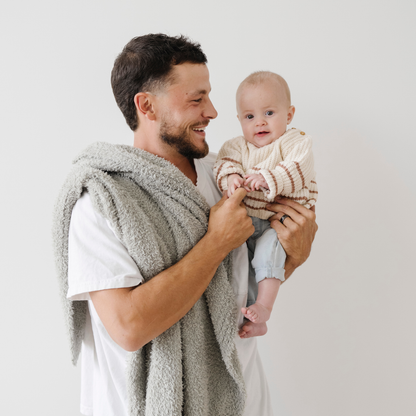 Sage Bamboni Toddler Blanket