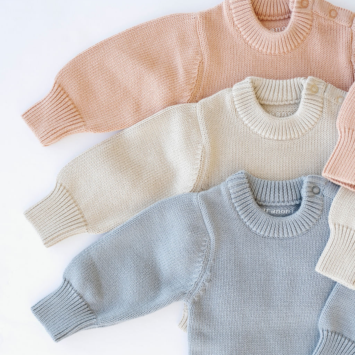 HEIRLOOM COTTON KNIT ROMPERS