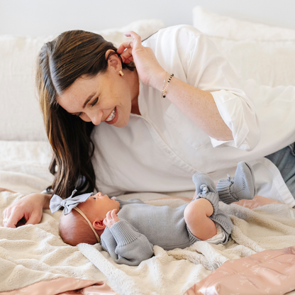 HEIRLOOM COTTON KNIT ROMPERS