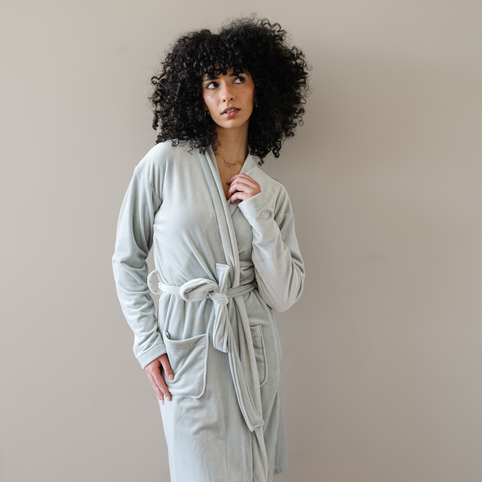 Minky Stretch Luxe Robe | Saranoni