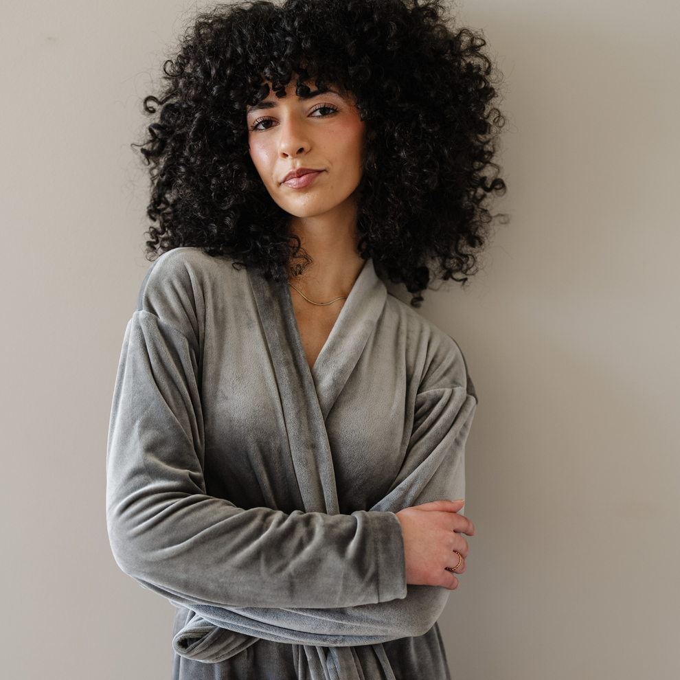 Minky Stretch Luxe Robe | Saranoni