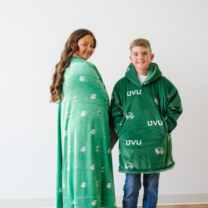 UNIVERSITY MINKY STRETCH BLANKETS