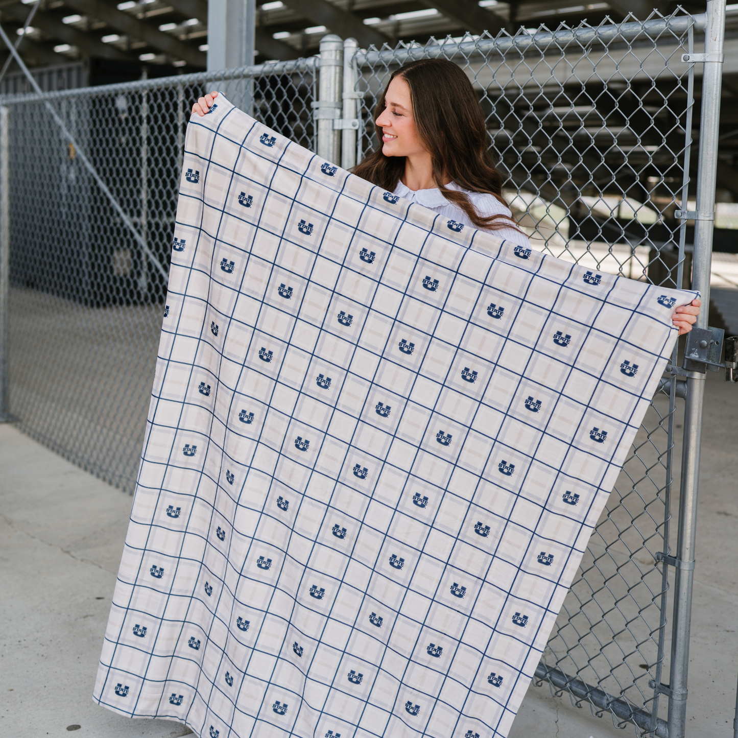 UNIVERSITY MINKY STRETCH BLANKETS