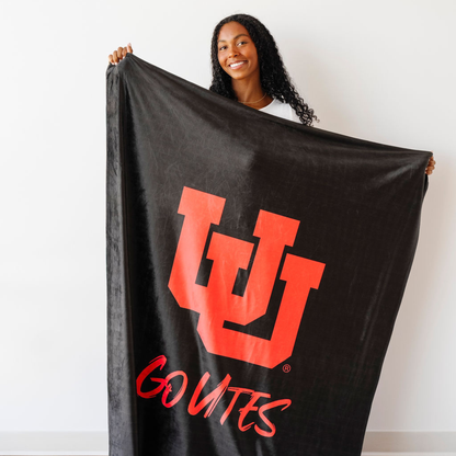 UNIVERSITY MINKY STRETCH BLANKETS