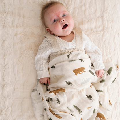 BAMBOO RAYON MUSLIN SWADDLES