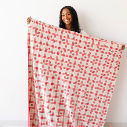 UNIVERSITY MINKY STRETCH BLANKETS