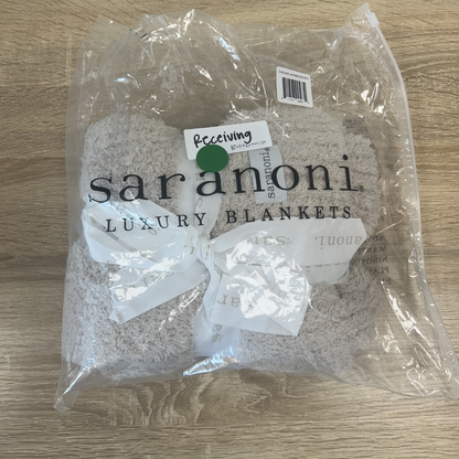 Buttermilk Bamboni Receiving Blanket