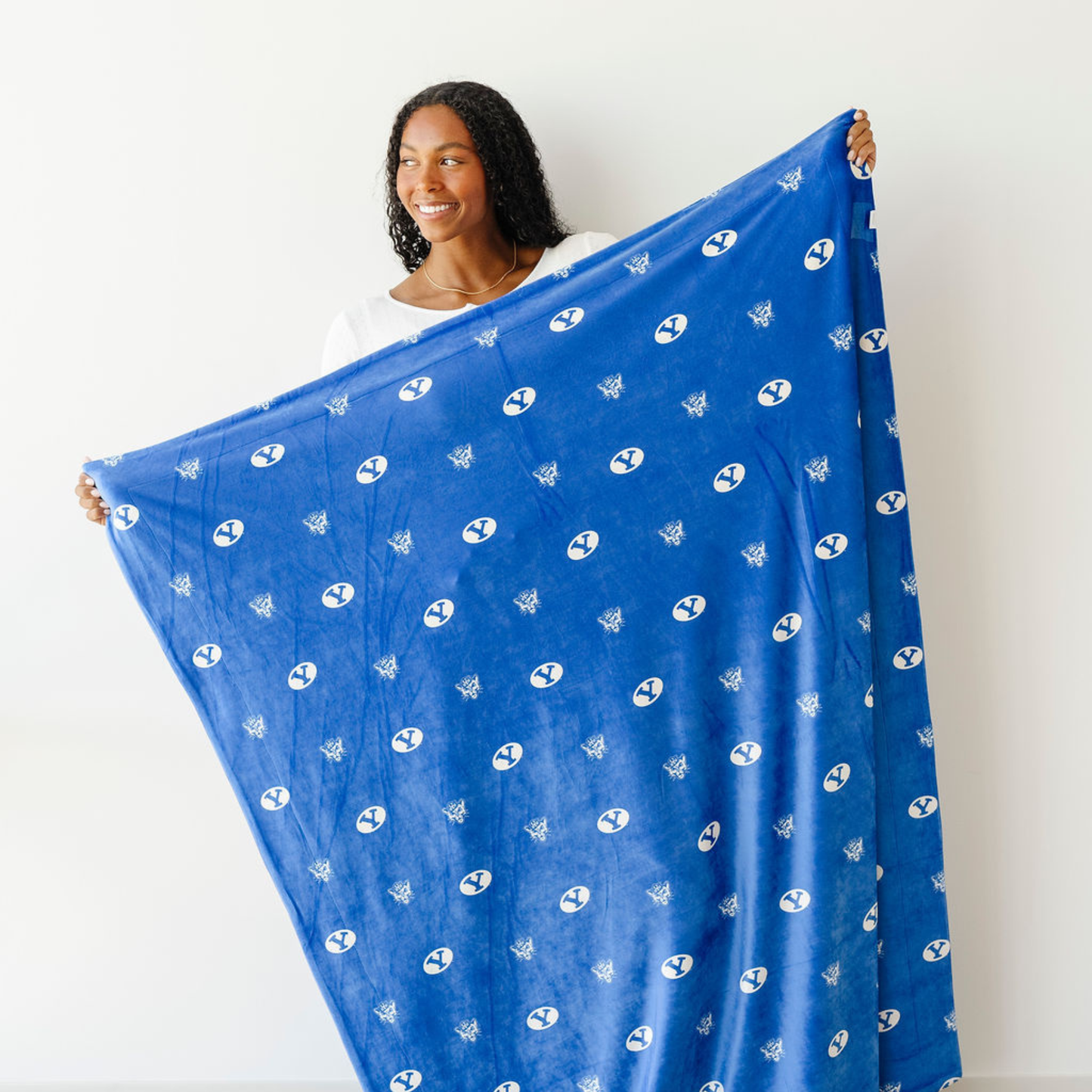 UNIVERSITY MINKY STRETCH BLANKETS