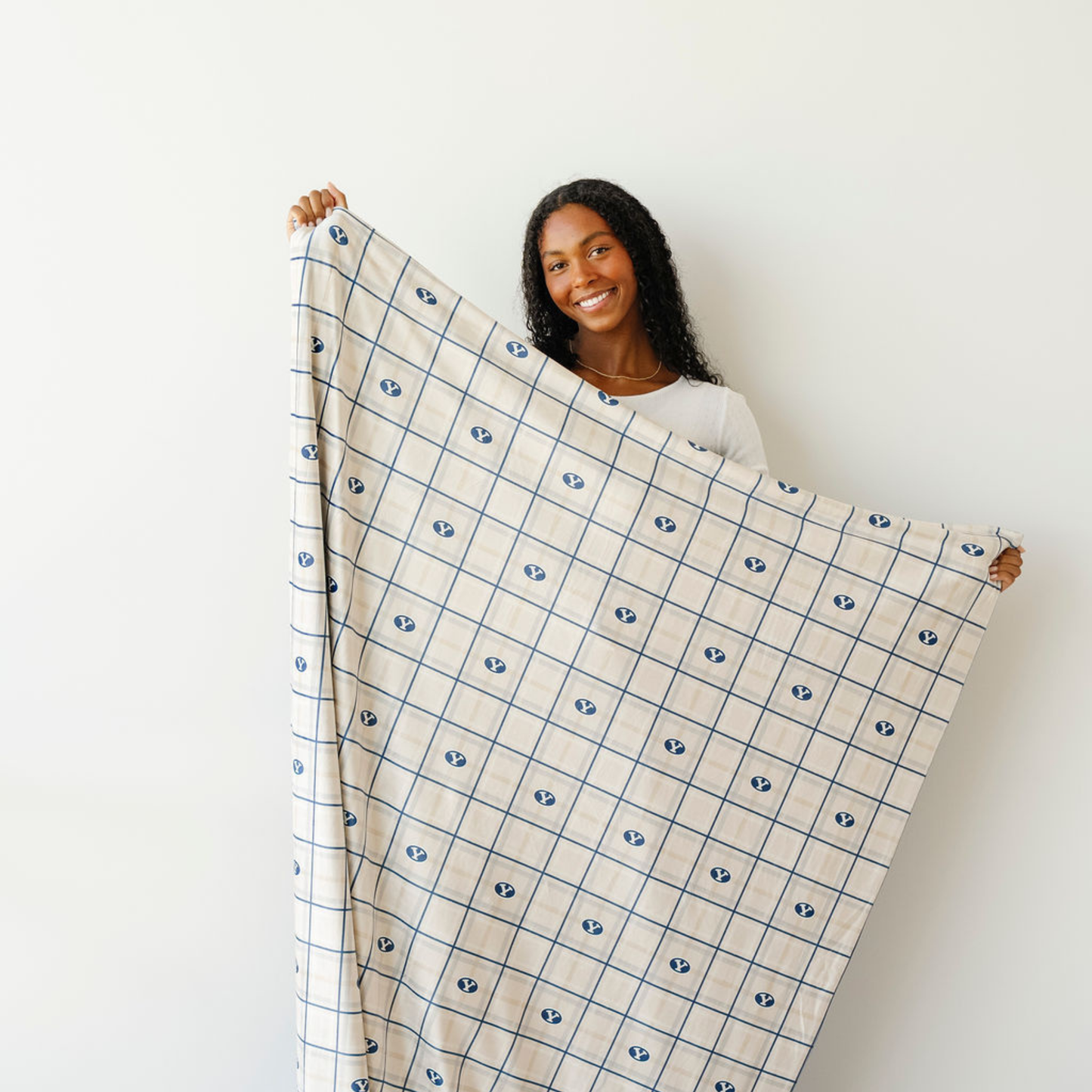 UNIVERSITY MINKY STRETCH BLANKETS