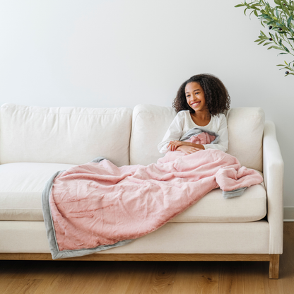 TWO TONE LUSH BLANKETS