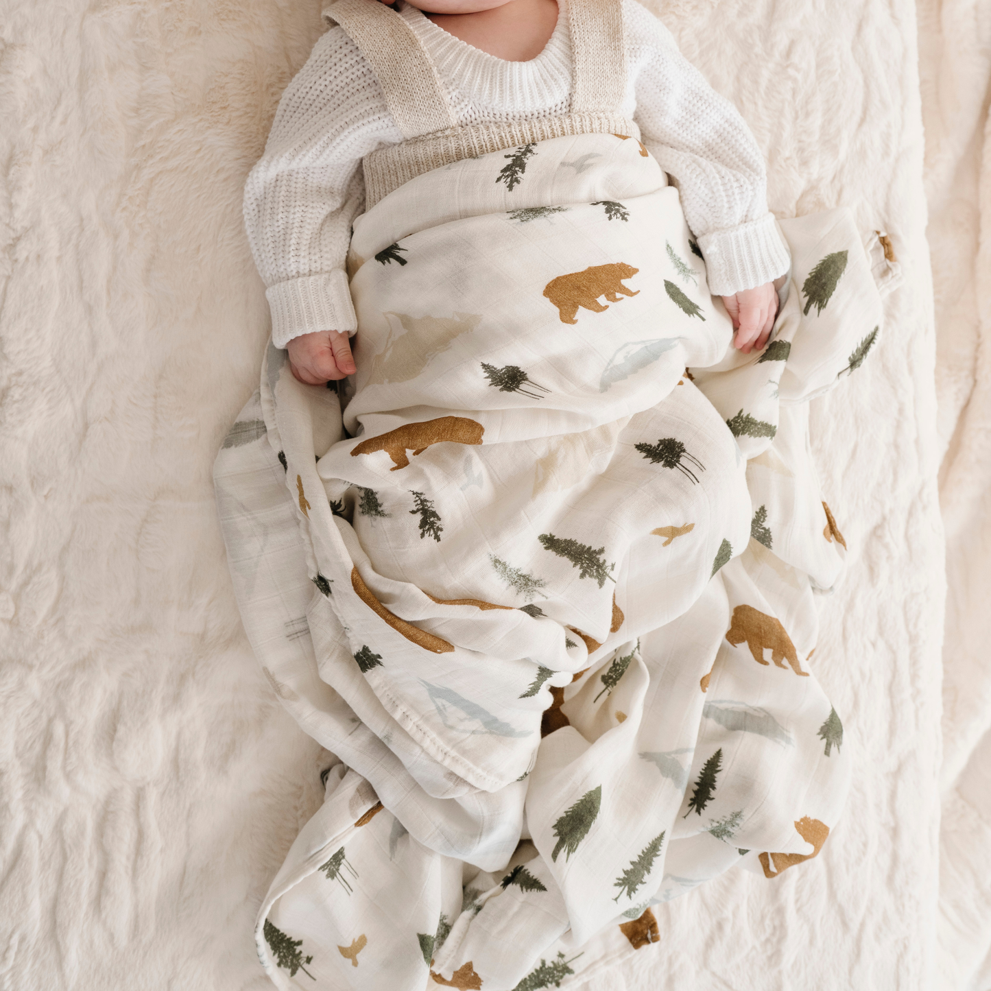 BAMBOO RAYON MUSLIN SWADDLES