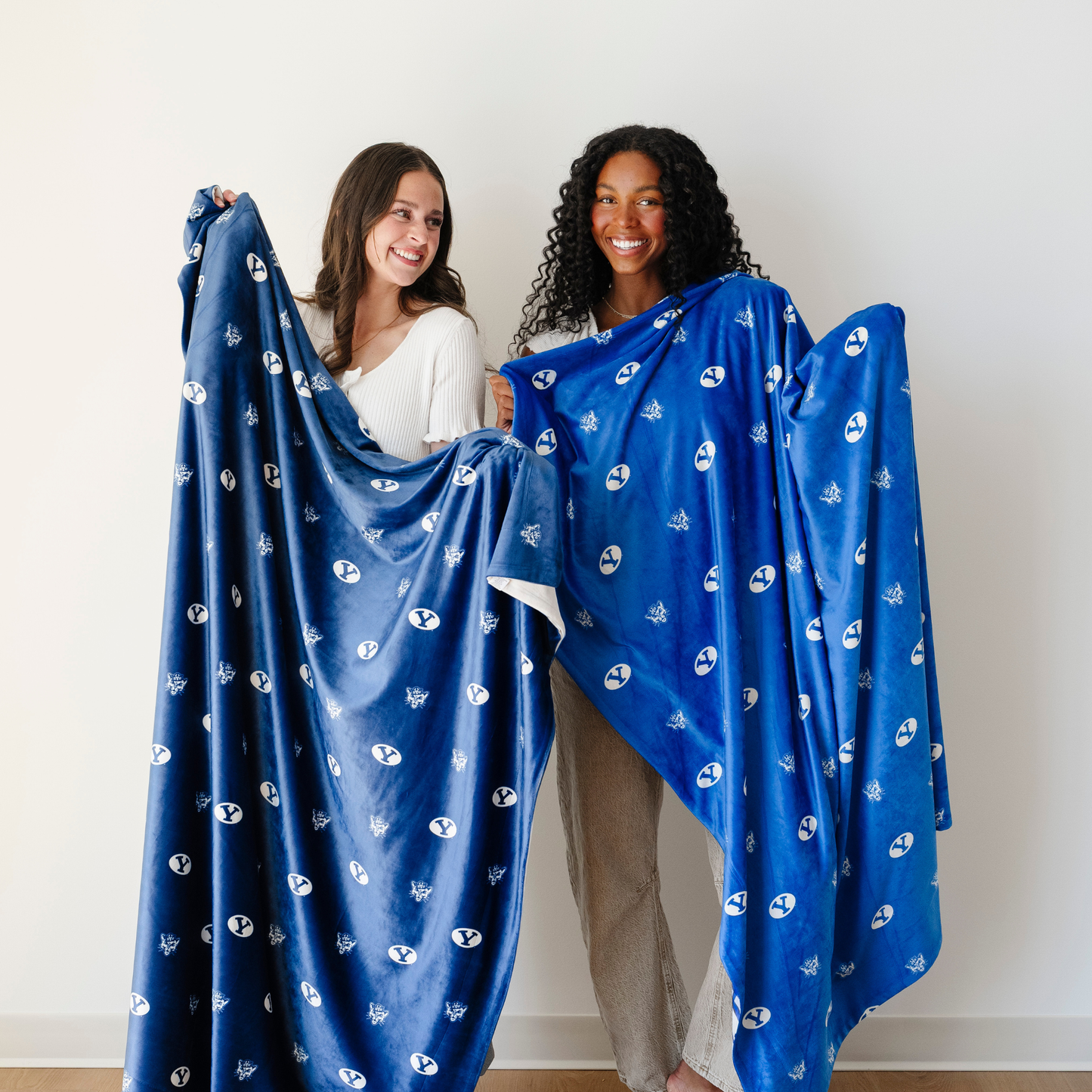 UNIVERSITY MINKY STRETCH BLANKETS