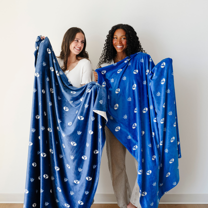 UNIVERSITY MINKY STRETCH BLANKETS