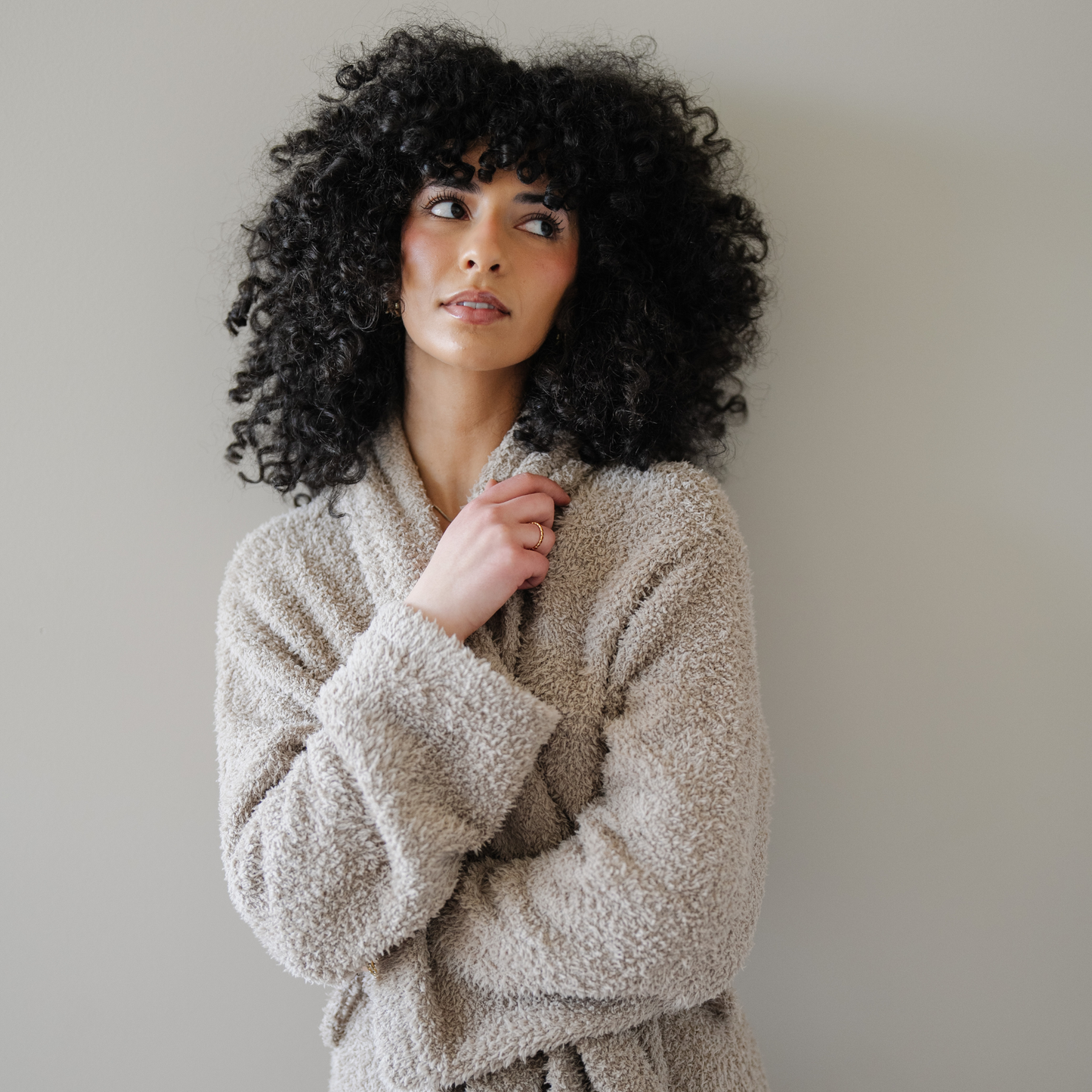 Taupe Bamboni L/XL Robe