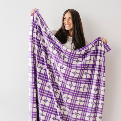 UNIVERSITY MINKY STRETCH BLANKETS