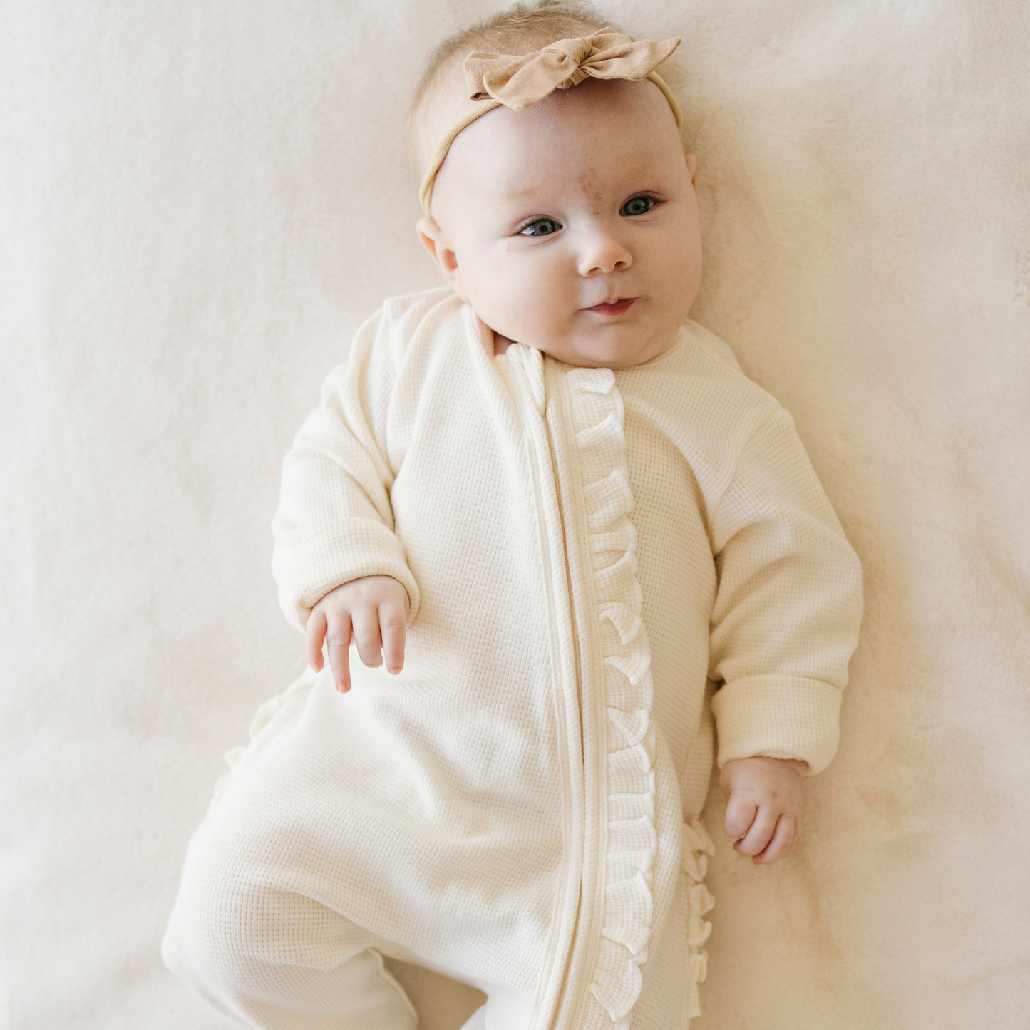 STRETCHY WAFFLE KNIT OUTFITS