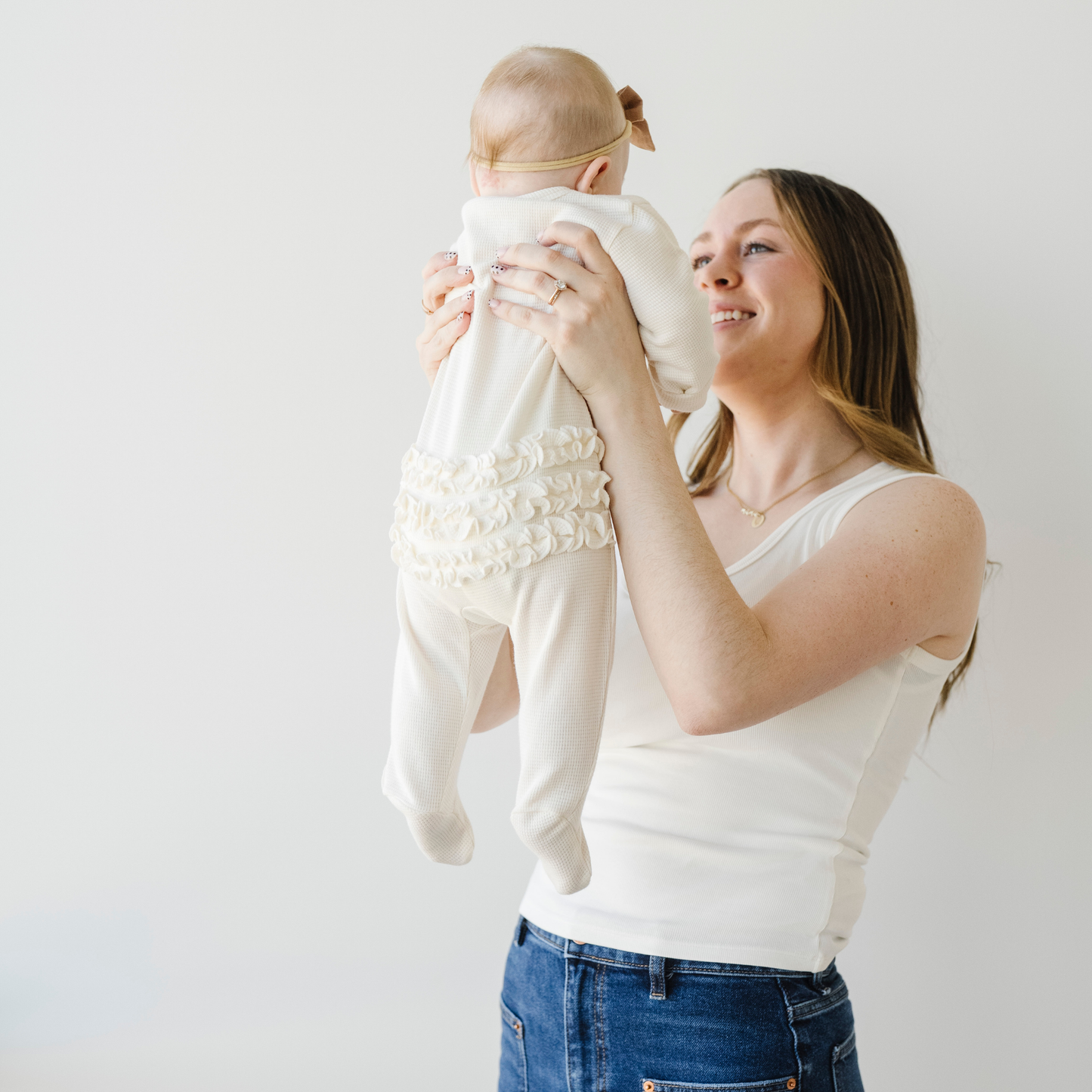 STRETCHY WAFFLE KNIT OUTFITS