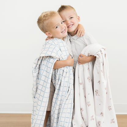 MINKY STRETCH TODDLER BLANKETS