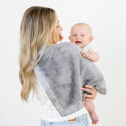 SATIN BORDER RECEIVING BLANKETS