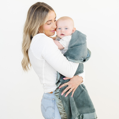 SATIN BORDER RECEIVING BLANKETS