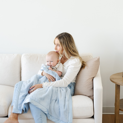 SATIN BORDER RECEIVING BLANKETS