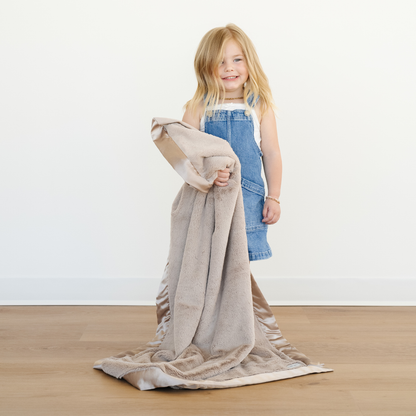 SATIN BORDER RECEIVING BLANKETS