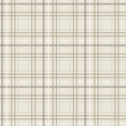 Plaid Minky Stretch Print.