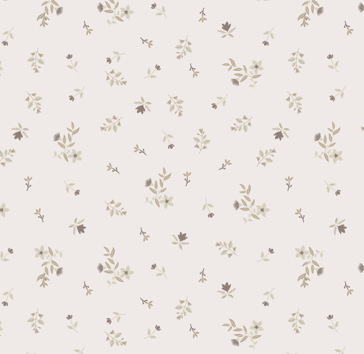 Posy Minky Stretch Print