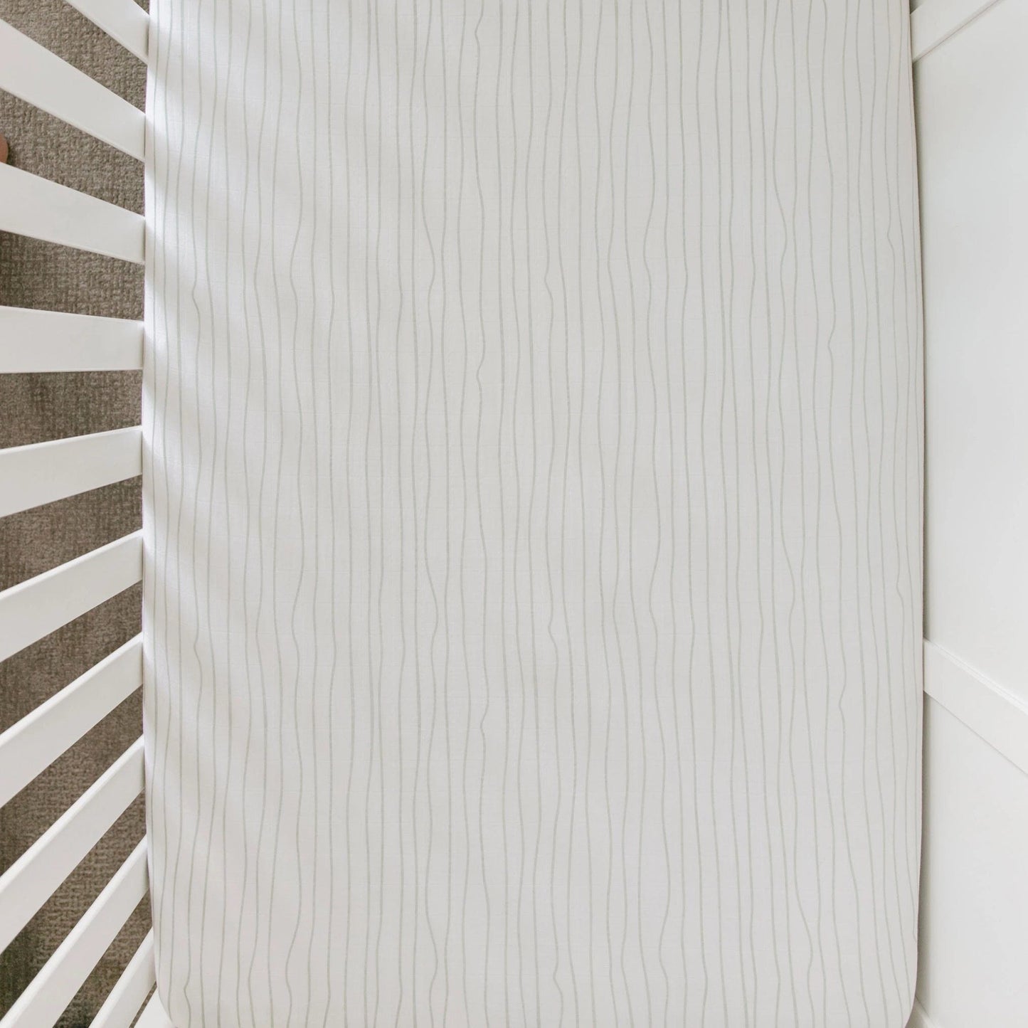 COTTON MUSLIN CRIB SHEETS - Saranoni