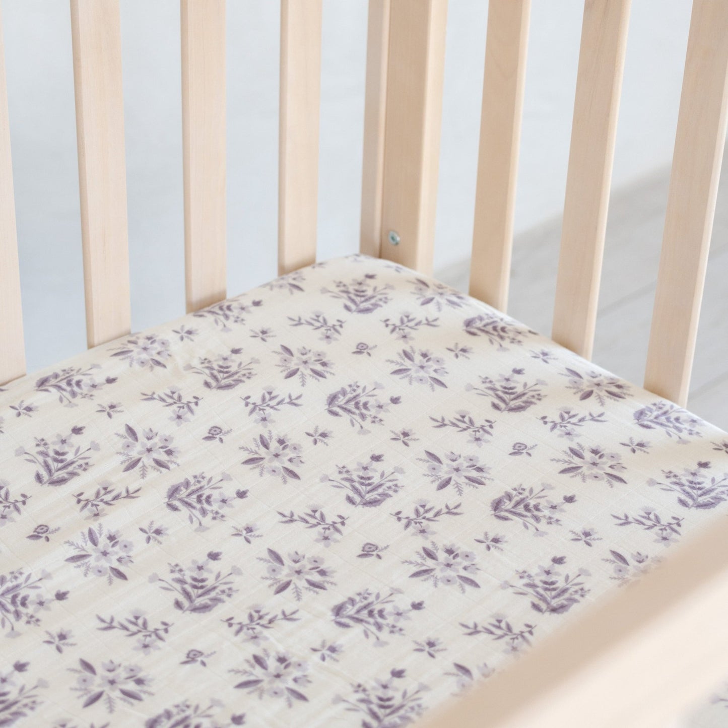 COTTON MUSLIN CRIB SHEETS - Saranoni