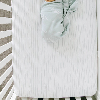 COTTON MUSLIN CRIB SHEETS - Saranoni