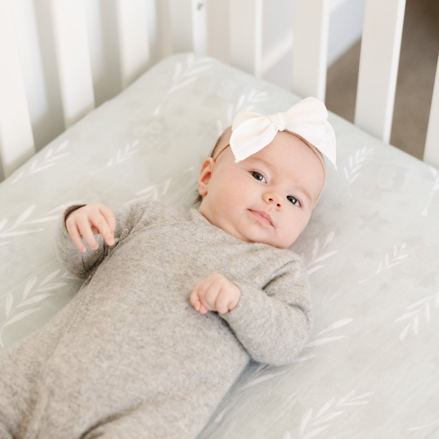 COTTON MUSLIN CRIB SHEETS - Saranoni