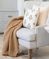 DAILY DEAL WAFFLE KNIT XL THROW BLANKETS - Saranoni