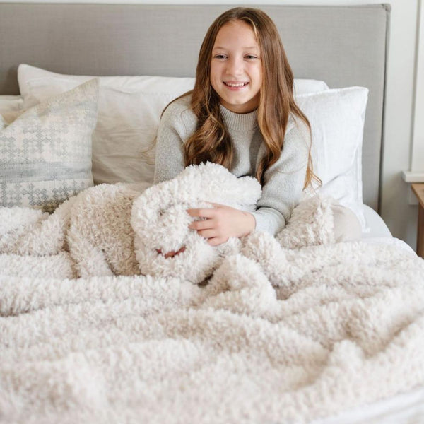 KNITTED FAUX XL THROW BLANKETS - Saranoni
