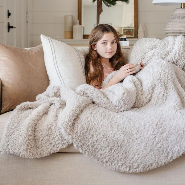 KNITTED FAUX XL THROW BLANKETS - Saranoni