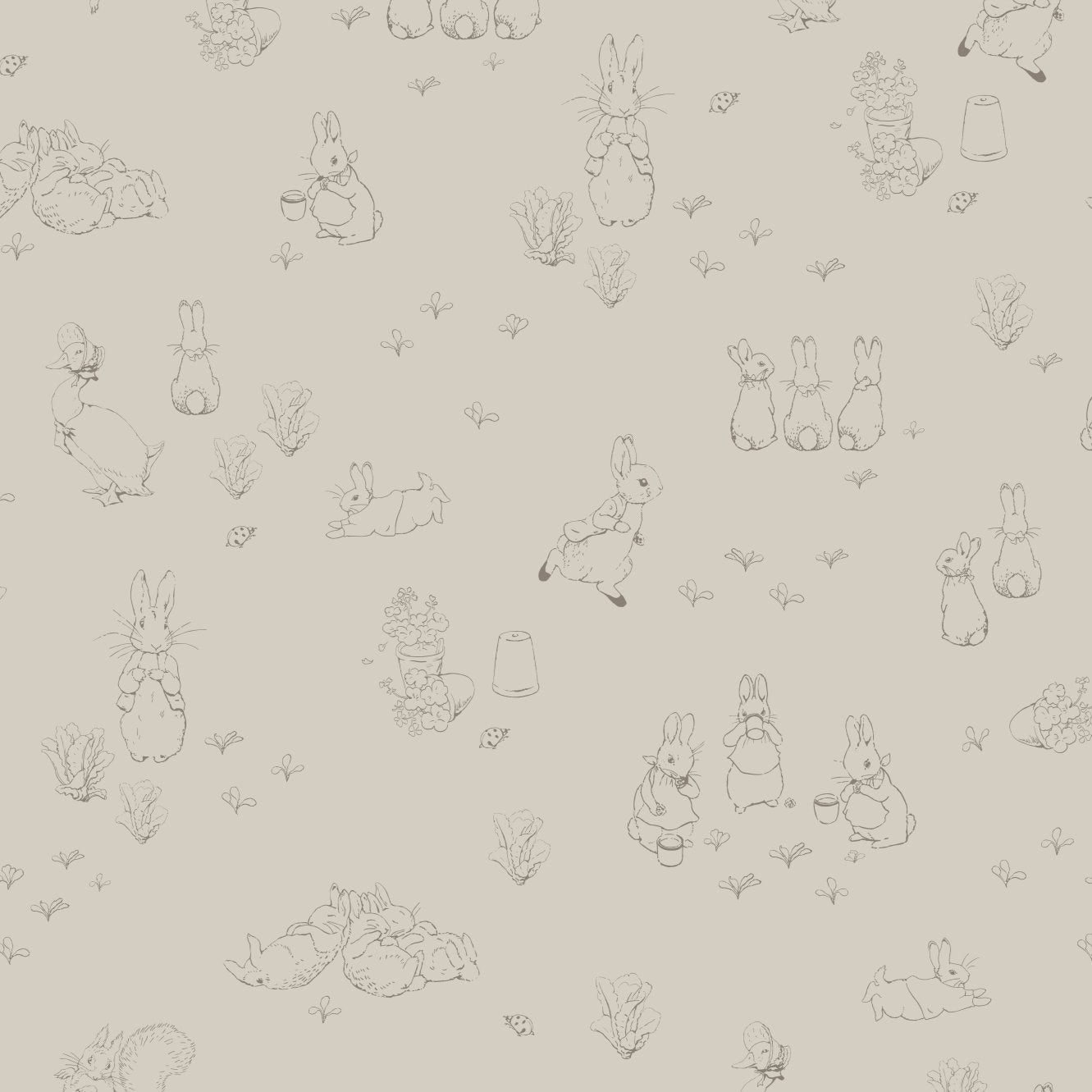 PETER RABBIT™ BAMBOO RAYON MUSLIN 2-PACK SWADDLES - Saranoni