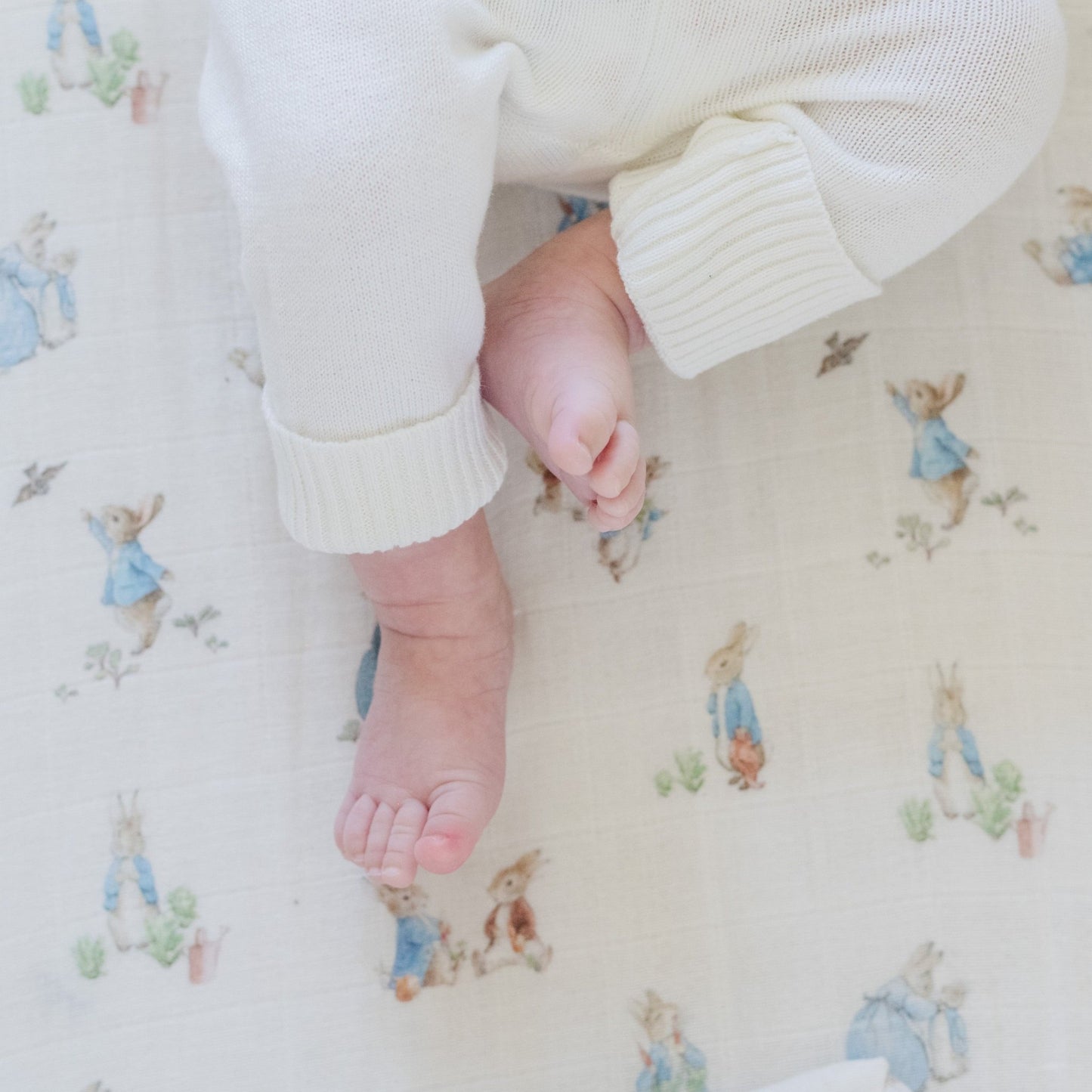 PETER RABBIT™ COTTON MUSLIN CHANGING COVERS - Saranoni